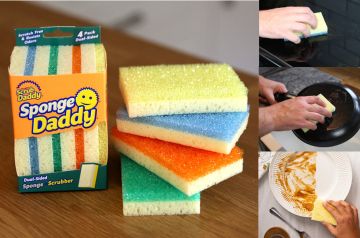 Scrub Daddy гъби 4ка Dual-Sided 
