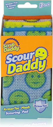 Scrub Daddy Гъба за почистване Scour 3 бр 