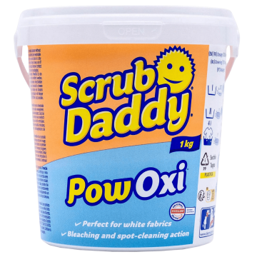 Scrub Daddy ЗА ОТСТРАНЯВАНЕ НА ПЕТНА БЯЛО OXI 1кг 