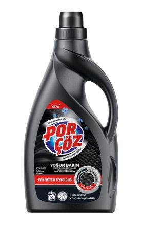 Por Coz Течен перилен препарат за тъмни дрехи - 2.9л