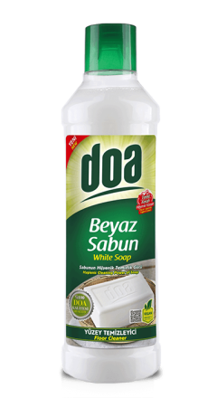 DOA Препарат за под – Бял сапун - 1л