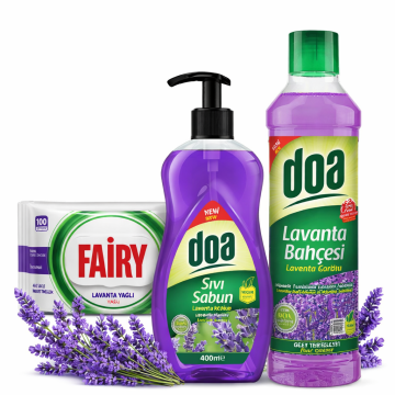 Сет „Лавандулова свежест“ – Пълна грижа за дома