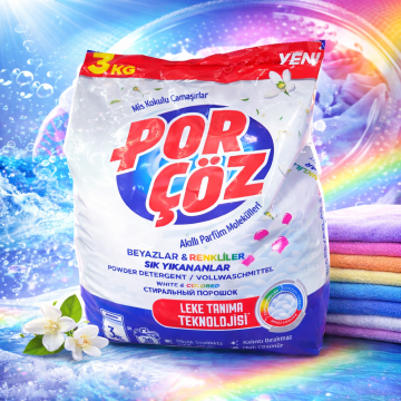 Por Çöz универсален прах за пране 3 кг – мощна чистота и дълготрайна свежест