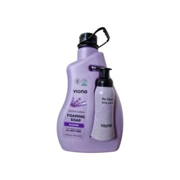 Viona Foaming Soap Lavender – Нежна грижа с успокояващ аромат на лавандула