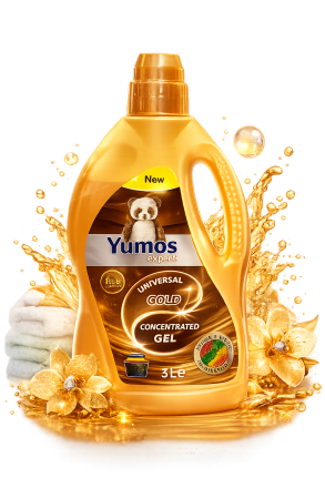 Yumoş Gold Lux Perfume – Концентриран гел за пране с луксозен парфюмен аромат 3L | До 60 изпирания
