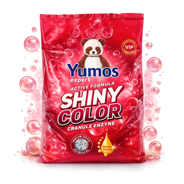 Yumoş Expert Shiny Color – Прах за пране на цветни дрехи 2 кг | До 30 изпирания