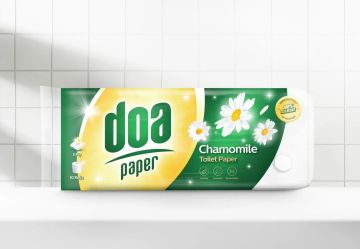 Ароматизирана тоалетна хартия doa paper – 3 пласта, 10 ролки (Избор от 3 аромата)