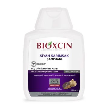 BIOXCIN ШАМПОАН С ЧЕРЕН ЧЕСЪН ПРОТИВ КОСОПАД 300 мл 