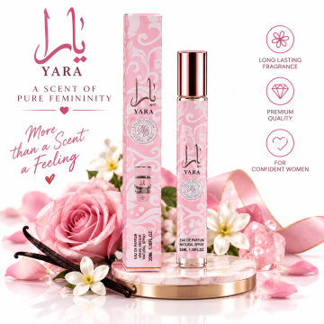 Yara Pink 35ml: Сладкото изкушение на чистата женственост в травъл размер