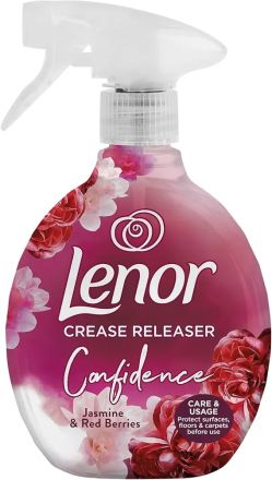  Бъдете уверени във визията си! Спрей против гънки Lenor Crease Releaser Confidence (500 мл) – Перфектно гладки дрехи за секунди!