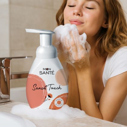 Сапун на пяна Mon Sante Sunset Touch /оранжев/ - 400мл