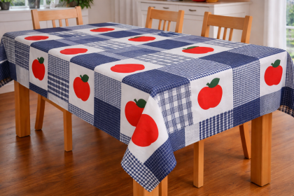 Кухненска покривка „Кухненски уют“ – ябълки 1.50Х1.50м