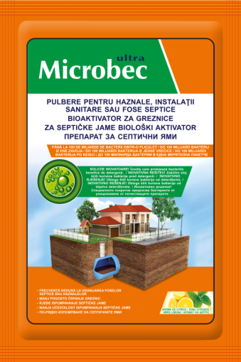 БРОС MICROBEC Препарат за септични ями 25 гр 