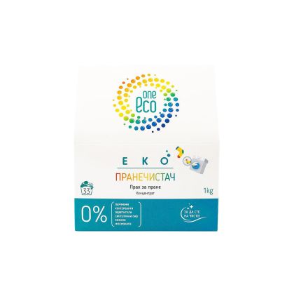 OneEco ПранеЧистач – еко препарат за ежедневно замърсено пране