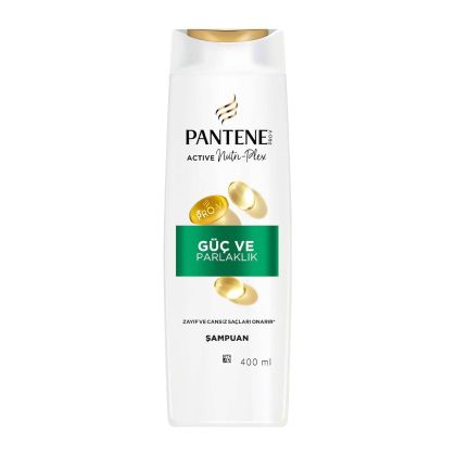PANTENE PRO-V Active Nutri-Plex Сила и Блясък – Шампоан за здрава, силна и сияйна коса 400мл