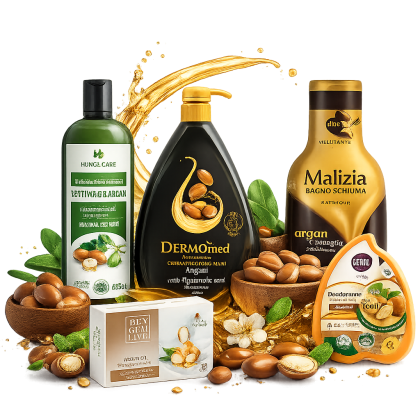 ARGAN GOLD SPA – Луксозен подхранващ сет с арган и ванилия