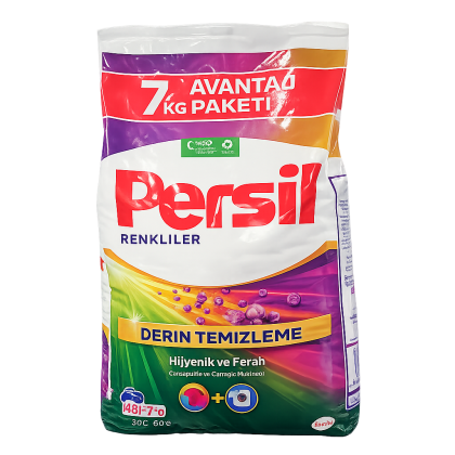 Persil Color Deep Clean Прах за Пране 7 кг – За Цветни Дрехи и Дълбока Чистота