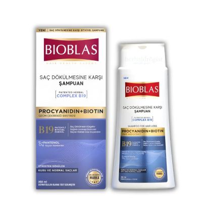 Спрете косопада от стрес и върнете обема: Шампоан Bioblas Procyanidin + Биотин (360 мл)