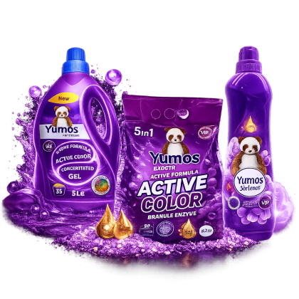 Yumoş Color Care Set – Пълна грижа за цветното пране с аромат на лавандула
