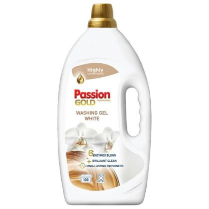 Гел за бяло пране Passion Gold White Professional (4 л / 100 пранета)