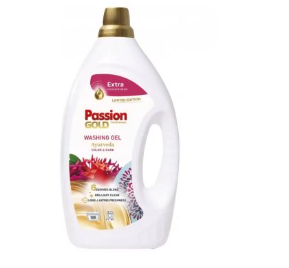 Гел за цветно и тъмно пране Passion Gold Ayurveda Professional екзотичен аромат(4 л / 100 пранета)