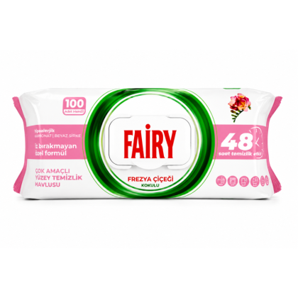 Универсални Почистващи Мокри Кърпи Fairy Фрезия(100 бр.)