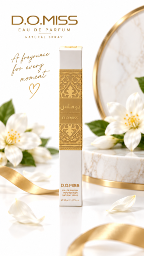 D.O.MISS 35 ml – Златното докосване на Ориента в изискан травъл размер