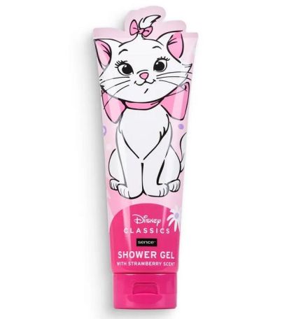 Сладко изкушение за малките принцеси: Детски душ гел Disney Classics Marie 250ml Sence – С аромат на ягода!
