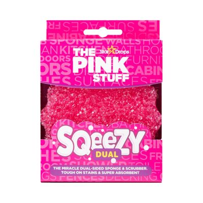 The Pink Stuff Squeezy Dual – Гъба с двойно действие