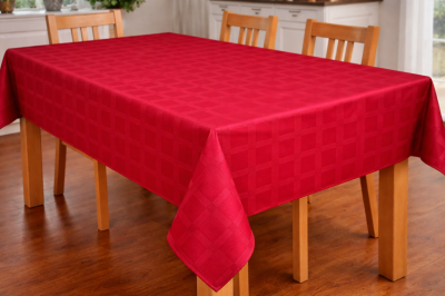 Кухненска покривка Червена елегантност 