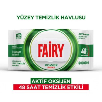 FAIRY универсални почистващи мокри кърпи с Бял сапун 100 броя