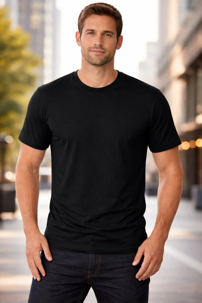 Мъжка тениска GILDAN gi65000 - къс ръкав, високо качество! 