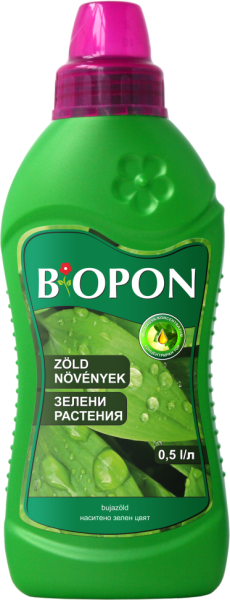  BIOPON течен тор зелени растения 0,5л