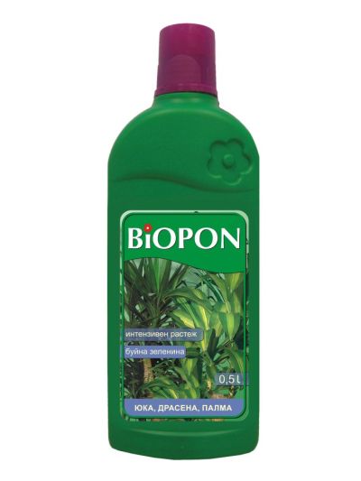 BIOPON течен тор юка, драсена, палма 0,5л