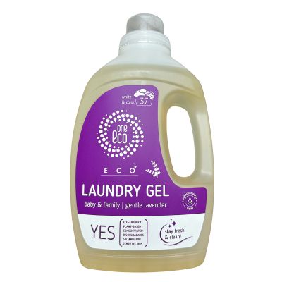 OneEco „Нежна лавандула“ гел за пране 1.5 л – дерматест, за бебета, концентрат