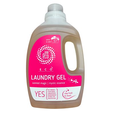 OneEco „Мистична есенция“ гел за пране 1.5 л – концентрат с дълготраен аромат и ефективно почистване