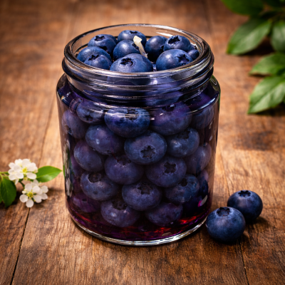 Боровинково изкушение –  ароматна соева свещ