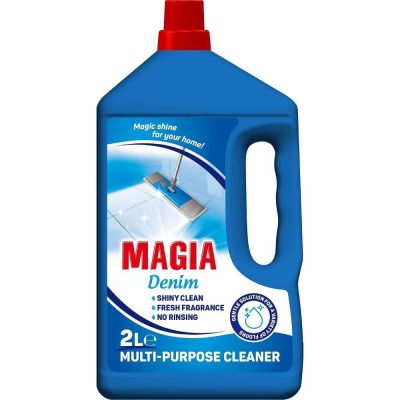 Магия Denim препарат за под 2 л – дълбока чистота и свеж аромат (син)