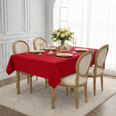 Кухненска покривка Червена елегантност 