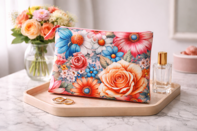 Козметичен несесер „Цветна съблазън“ – елегантност в детайла