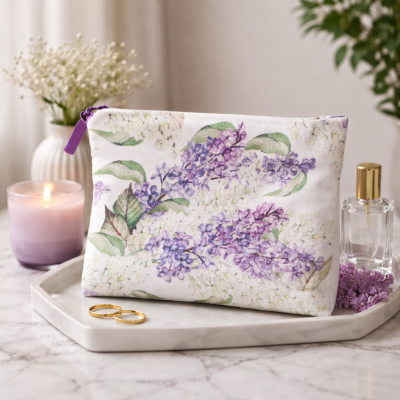 Козметичен несесер „Лилава магия“ – елегантност в детайла
