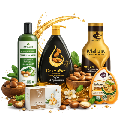 ARGAN GOLD SPA – Луксозен подхранващ сет с арган и ванилия