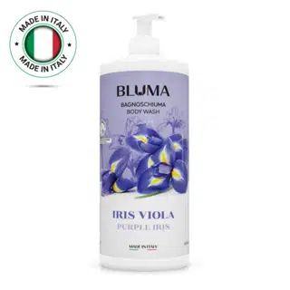 Душ гел BLUMA Purple Iris 1000 мл – Изискан флорален аромат на виолетов ирис