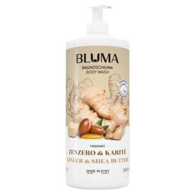 Bluma Ginger & Shea Butter Душ Гел за Тяло с Джинджифил и Масло от Ший 1000 мл