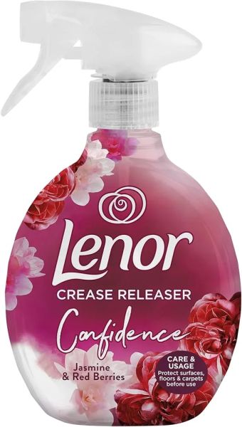  Бъдете уверени във визията си! Спрей против гънки Lenor Crease Releaser Confidence (500 мл) – Перфектно гладки дрехи за секунди!