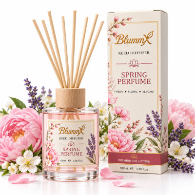 Премиум аромадифузер BlummX с аромат Пролетен парфюм (Spring Perfume) – 100 ml